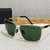 Luxurious Green Shade Two Tone Frame Sunglasses