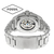 Fossil Modern Machine Automatic Skeleton Dial Silver Band Mens Watch-ME3081, 3 image