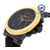 Michael Kors Dylan Chronograph Black Dial Black Silicone Belt Mens Watch-MK8383, 2 image