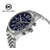 Michael Kors Lexington Chronograph Navy Dial Silver Band Stainless Steel Mens Watch-MK8280, 2 image