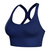 New Stylish Adjustable Running Cross Back Yoga Bra -Navy Blue, Size: L, 2 image
