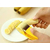 New Novelty Banana slicer bananenschneider Stainless Steel Cucumber Cutter Fruit Vegetable Knife Salad Sundaes Chopper, 2 image