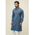 Sky Blue Fashionable Cotton Panjabi For Men