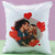 Personalized Photo Sequin Cushion Cover, 5 image