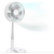 Portable Standing Fan with Remote Controller,Foldaway Floor Fan, Telescopic Pedestal Fans for Personal Bedroom Office