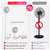 Portable Standing Fan with Remote Controller,Foldaway Floor Fan, Telescopic Pedestal Fans for Personal Bedroom Office, 4 image