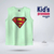 Fabrilife Kids Premium Superman Maggie T-Shirt