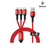 Baseus Halo Data 3-In-1 Cable USB For M+L+T 3.5A