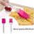 Silicone Spatula and Pastry Brush Set -2 Pcs -(Multicolor), 5 image
