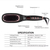 Hair Electric Comb Brush Fast Hair Straightener- (black), 5 image