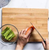 Wood Rectangular Cutting Chopping Board Pad with Handle (32 x 22 x 1.8 cm), 2 image