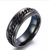 Yellow Chimes Tough Dude Black Chain Stainless Steel Ring for Men and Boys, 3 image