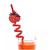 Spiral Straw for Kids & Party Useful for Juice Drinks-Set of 4 pics, 4 image