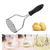 Stainless Steel Potato Masher with Plastic Handle (Multicolor)