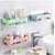 1Pc Multipurpose Kitchen Bathroom Shelf Wall Holder Storage Rack, 3 image