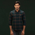 Flannel Check Shirt For Men, Size: S