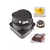 3 Piece Multi Shape Cake Mold Set - Black