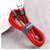 Baseus Halo Data Cable USB For Type-C 3A 1m Red (CATGH-B09), 2 image