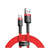 Baseus Halo Data Cable USB For Type-C 3A 1m Red (CATGH-B09)