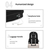 NAVIFORCE B6810 Fashion Casual Men's Backpacks Large Capacity Business Travel USB Charging Bag - Gray, 6 image