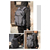 NAVIFORCE B6808 Fashion Casual Men's Backpacks Large Capacity Business Travel USB Charging Bag - Gray, 7 image