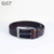 B84. Men's GS7 Logo Belt for Casual Dress with Single Prong Buckle For Jeans or Khakis, 4 image
