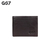 GS7 Men's Bifold Dark Chocolate Short Wallet