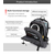 NAVIFORCE B6808 Fashion Casual Men's Backpacks Large Capacity Business Travel USB Charging Bag - Gray, 4 image