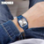 SKMEI 1604 Blue Camouflage PU Dual Time Sport Watch For Unisex - Blue Camouflage, 5 image