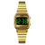 SKMEI 1543 Golden Stainless Steel LED Digital Watch For Women - Golden