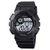 SKMEI 1583 Black PU Digital Watch For Men - White & Black, 5 image