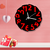 Valentine Thematic Wooden Board Wall Clock DCF-1040, 4 image