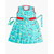 Paste Colour Rainbow Print Frock For Girls, Baby Dress Size: 4-5 years
