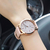 NEW Watch Women Fashion Casual Leather Belt Watches, 4 image