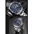 Naviforce NF9191 Silver Stainless Steel Analog Watch For Men - Royal Blue & RoseGold, 10 image