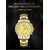 Naviforce NF9196D Golden Stainless Steel Chronograph Watch For Men - Golden, 7 image
