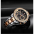 Naviforce NF9196D Silver And RoseGold Two-Tone Stainless Steel Chronograph Watch For Men - Black & RoseGold, 12 image