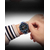Naviforce NF9195 Silver And Royal Blue Stainless Steel Dual Time Watch For Men - Royal Blue & Silver, 7 image