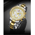 Naviforce NF9196D Silver And Golden Two-Tone Stainless Steel Chronograph Watch For Men - Golden & Silver, 11 image