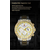 Naviforce NF9196D Silver And Golden Two-Tone Stainless Steel Chronograph Watch For Men - Golden & Silver, 16 image