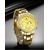Naviforce NF9196D Golden Stainless Steel Chronograph Watch For Men - Golden, 11 image