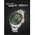 Naviforce NF9191 Silver Stainless Steel Analog Watch For Men - Green & RoseGold, 3 image