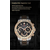 Naviforce NF9196D Silver And RoseGold Two-Tone Stainless Steel Chronograph Watch For Men - Black & RoseGold, 15 image