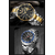 Naviforce NF9191 Silver And Golden Stainless Steel Analog Watch For Men - Black & Golden, 13 image