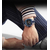 Naviforce NF9195 Silver And Royal Blue Stainless Steel Dual Time Watch For Men - Royal Blue & Silver, 6 image