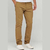 NZ-3107Slim-Fit Chino Gabardine Pants - Khaki, Size: 32