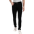 NZ-13031 Slim-fit Stretchable Denim Jeans Pant For Men - Deep Black