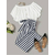 White & Black Baby Dress Tops & Pants For Girls, Baby Dress Size: 0-3 years