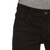 NZ-13063 Slim-fit Stretchable Denim Jeans Pant For Men - Deep Black, 3 image