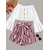 Baby Stylish Dress Red & White Tops, Baby Dress Size: 0-3 years